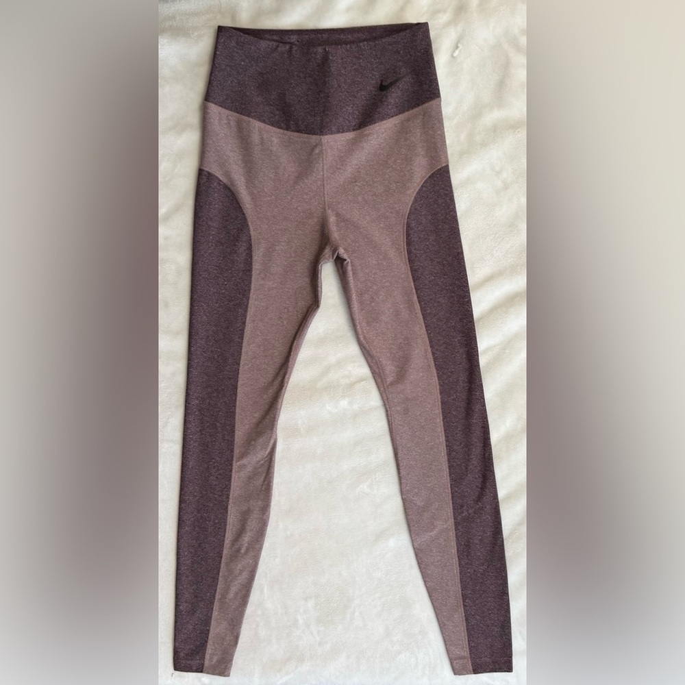 Nike Dry Fit Leggings Women's Small Mauve